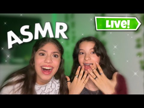 LIVE DE ASMR COM A MI!!!😱✨