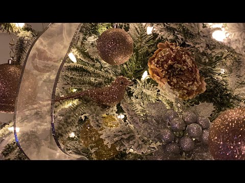 Ambers ASMR: **Christmas ASMR** ~tapping on ornaments and other Christmas Decorations!! 🎁✨