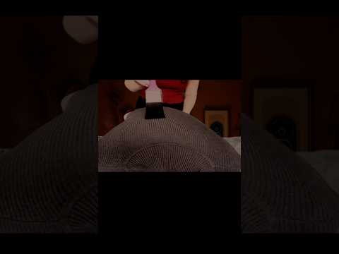 asmr back brushing ❤️ feel the tingles 🥰