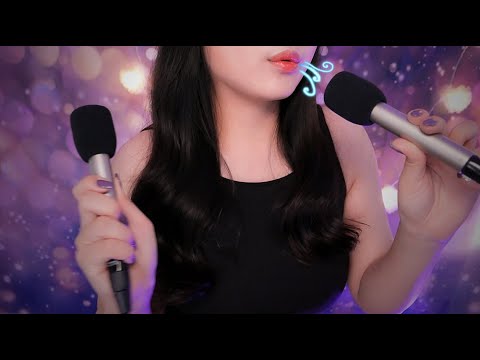 ASMR Soft & Sleepy Ear Blowing and Breathing   ear to ear