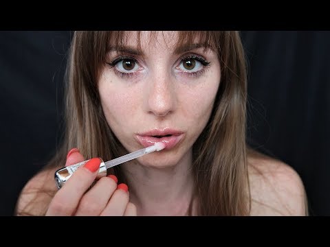 ASMR 100 LAYERS OF LIPGLOSS - TINGLY SOUNDS - LIP SMACKING