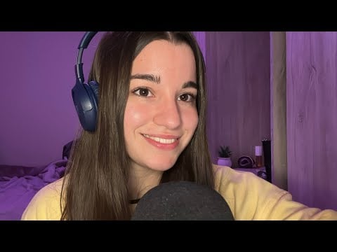 ASMR te canto hasta que te duermas | susurros cerca del micrófono 