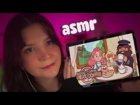 asmr |  let's play good coffee great coffee  ☕ on my ipad | cozy gaming