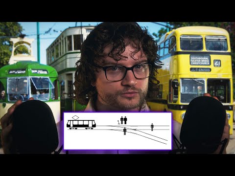 ASMR: The Trolley Problem, Philosophy Facts | Ear-to-ear Whispering a Thought Experiment To You