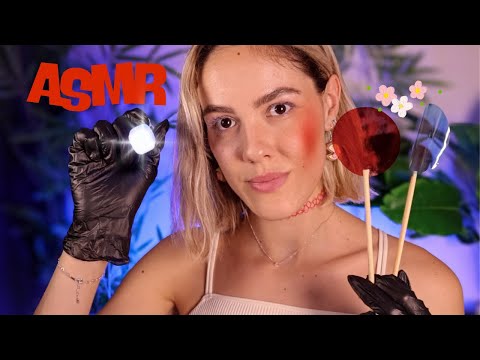 ASMR MÉDICO | EXAME DOS NERVOS CRANIANOS 🧑🏼‍⚕️🩺 Voz Suave e Relaxamento Profundo