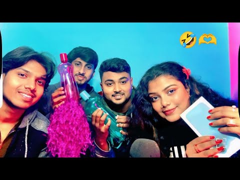 ASMR With My Friends ( I Don’t Edit This Video ) 🤣😴