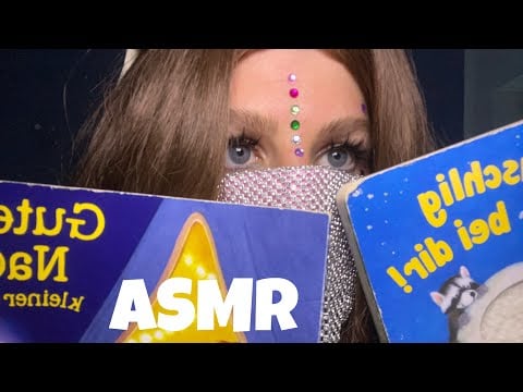 ASMR | Reading a Good Night Story in GERMAN | German asmr 