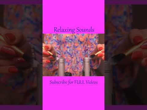 Extremely Tingly ASMR ❤️ Mic Scratching & Mic Brushing #shorts