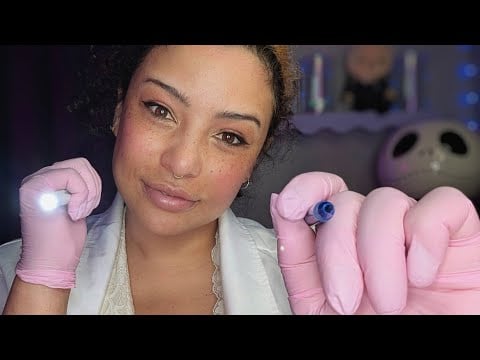 ASMR Plastic Surgery Exam | Close-Up Face Measuring & Personal Attention (South African Accent)
