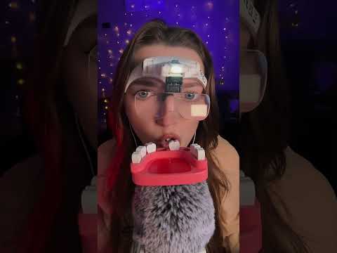 Crazy dentist 🦷 #asmr #asmrsounds #asmrrelax #asmrtingles #asmrwhispers #asmrsleep #relax #tingles