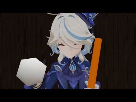 ASMR | Furina does your makeup!! 💄 VR CHAT ASMR