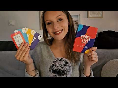 ASMR - On joue au PETIT BAC avant d'aller se coucher ! 😁 (Crack List)