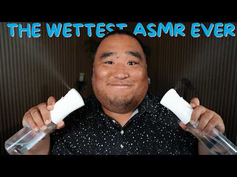 ASMR | Water Sounds 14 - Spray Sounds, Shaking, Pouring Water
