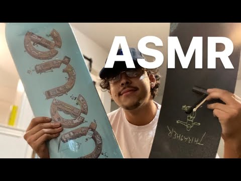 Setting up a skateboard | ASMR