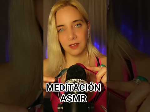 ASMR RESPIRACIÓN ANSIEDAD #asmr #meditación #meditaciónguiada #mindfulness #breathing #respiración