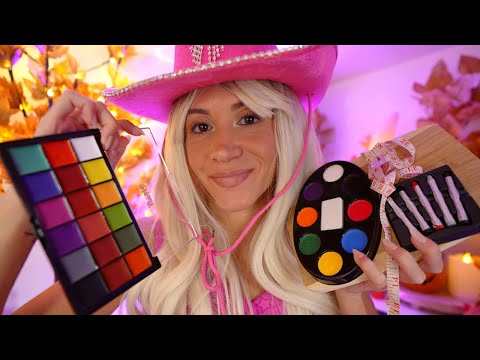 ASMR Getting You Ready For Halloween (makeup, measuring, personal attention)