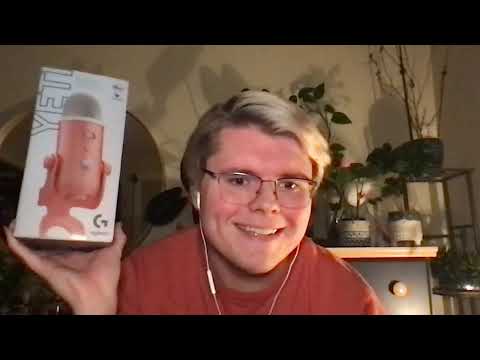Unboxing Our Blue Yeti Mic!!! It's Pink!!! (October Member Update) | Eclectic ASMR |