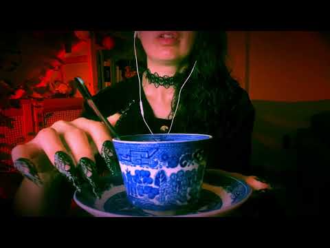 ASMR Hypnosis for Deep Sleep with a Cup of Tea ~ layered sounds