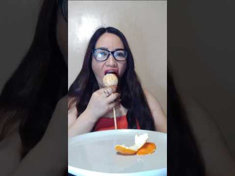 HOW I EAT TANGERINE 🍊 #viral #mukbang #shortsfeed #food #eatingshow #everyone #eating #foodie #asmr