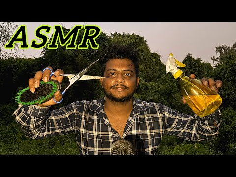 ASMR Outdoor Haircut 💇‍♂️