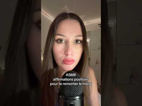 ASMR Affirmations positives 💕✨ #asmr #asmrfrançais #positiveaffirmations #handmovements #asmrlove