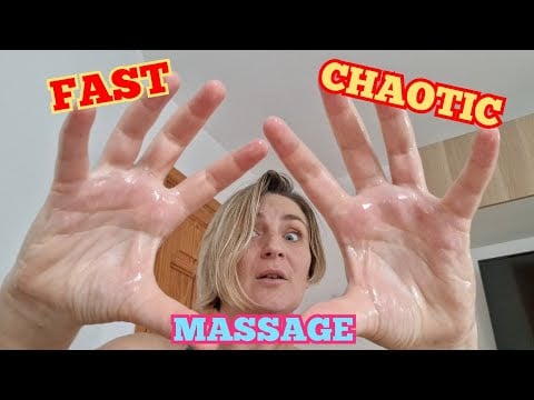 🌟 ASMR Fast Aggressive Chaotic Shoulder Massage with Oil | Lofi Vibes🌟 #asmr #lofi #asmrmassage