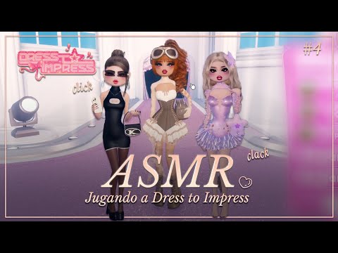 ASMR ✧ Susurros para relajante jugando a Dress to Impress #4 👗✨ [Binaural] [Códigos incluidos]