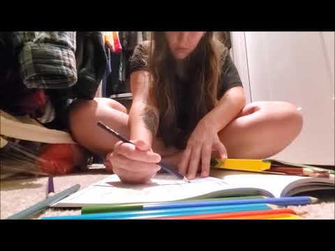 Giantess Coloring (40 Min) ASMR