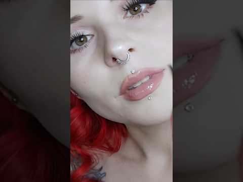 #asmr #personalattention #positivity #positiveaffirmations #makeup #redhair #piercings
