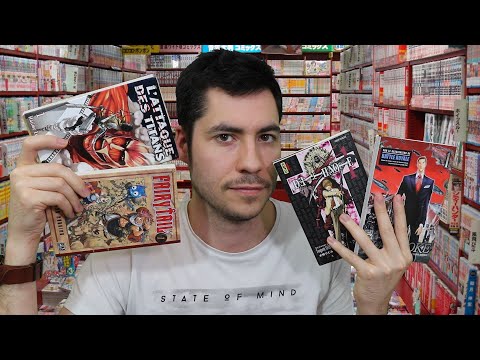 ASMR Vendeur de mangas
