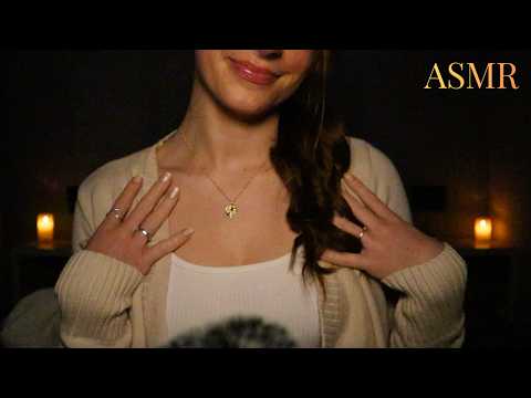 ASMR | Only Click on this Video if it's Past your Bedtime (Fabric Scratching, Asking You Questions)