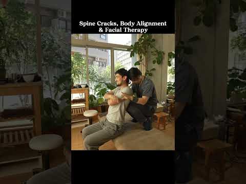 (ASMR) He Fixed My Posture First… Then My Face Changed