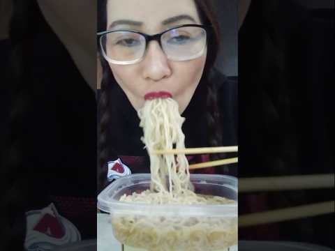 BEEF RAMEN NOODLES #food #viral #shortsfeed #mukbang #everyone #eatingshow #slurping #asmr #foodie