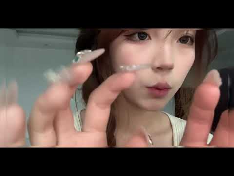 ASMR🎧｜Simulated coconut rain.Mouth sounds, sweet girl