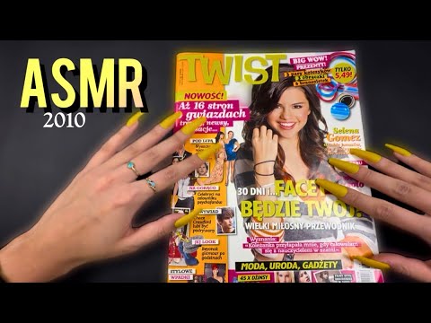 ASMR po polsku PRZEGLĄD GAZETKI TWIST Z 2010 ROKU ✨ bliski szept 