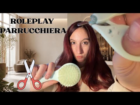 ASMR ~ Roleplay parrucchiera ✂️ onlyRED ASMR