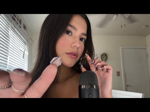 ASMR Positive Affirmations & Relaxing Hand movements 