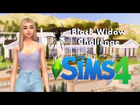 ASMR Sims 4 Black Widow Challenge (Ep. 1)