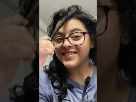 💕 ASMR caseirinho, finalizando o cabelo! 💕