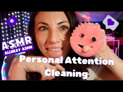 ASMR Personal attention Cleaning