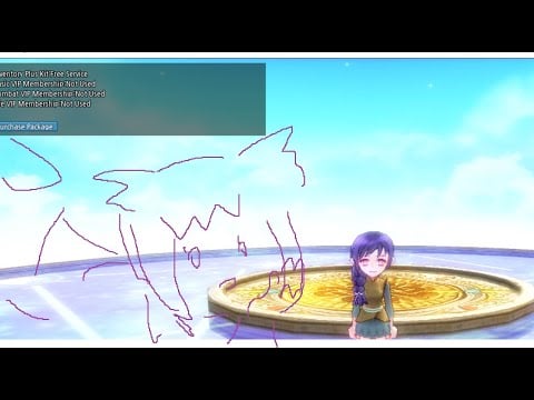 Sneaking back onto Mabinogi in the forty or so minutes before breakfast
