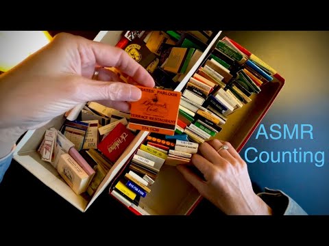 ASMR Counting Matchbooks for Sleep 🔥 200+ Slow Counts (No Talking, 1 Hour)