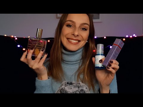 ASMR - Je te montre mes produits SKINCARE 🧴 (Aroma Zone, Nuxe, Yves Rocher...)