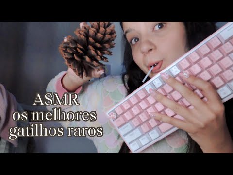 ASMR os melhores gatilhos raros 😱😍😴