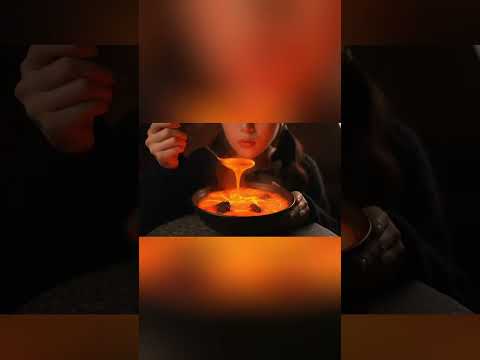 Lava Soup #asmrvideo #mukbang #eatingsounds