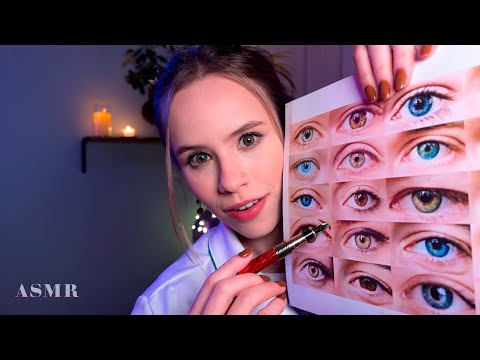 ASMR Me deixe mudar a cor dos seus olhos enquanto você relaxa INSANAMENTE 👁️