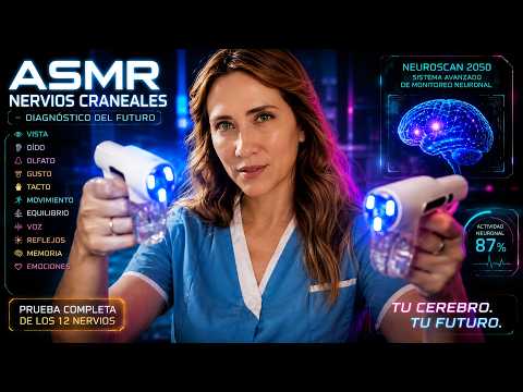 ASMR Nervios Craneales 2087 🧠 Test Médico del Futuro