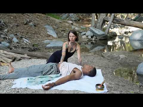 ASMR Touch Therapy by the River | Relaxing Scalp Massage for My Man