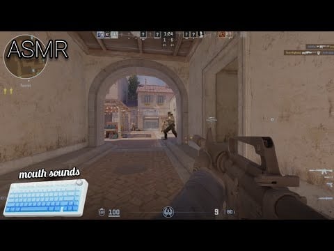 [ASMR Counter Strike 2] chill casual gameplay w keyboard & mouth sounds