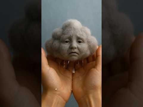 A Cloud Made of Whispers   Uncanny ASMR AI Short #asmr #satisfying #relaxing